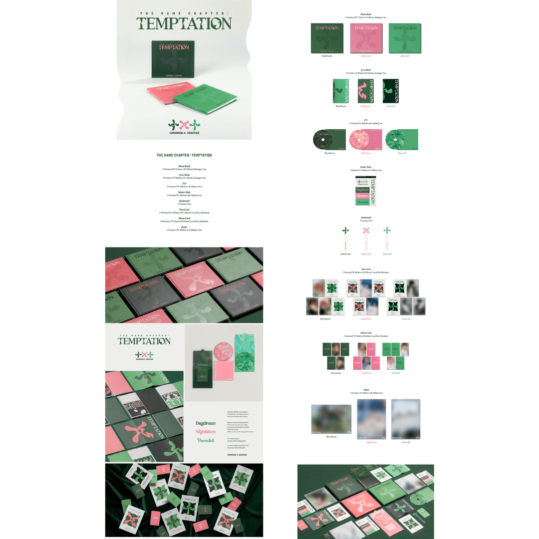 TXT - Mini 5 - The Name Chapter: TEMPTATION - PB version