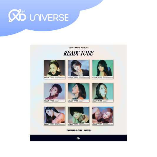 Twice - 12th Mini album - Ready to Be - Digipack version