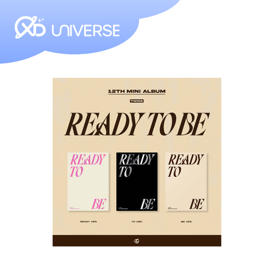 Twice - 12th Mini album - Ready to Be - PB version