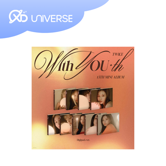 Twice - 13th Mini album - With You-th - Digipack version