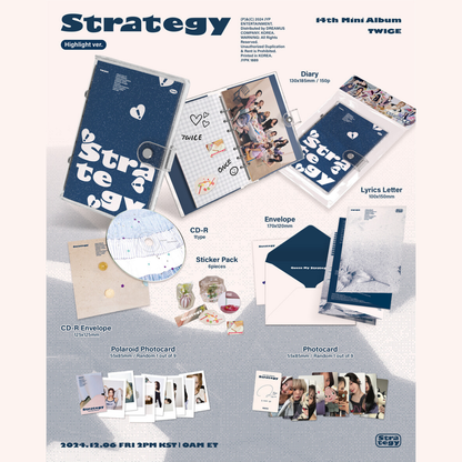 Twice - 14th Mini album - Strategy - Highlight version