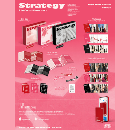 Twice - 14th Mini album - Strategy - Platform Nemo version