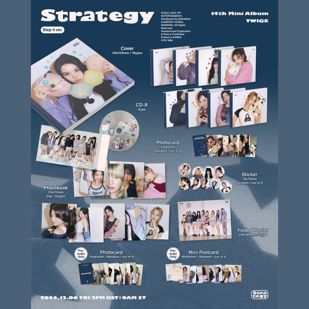 Twice - 14th Mini album - Strategy - Step 4 version