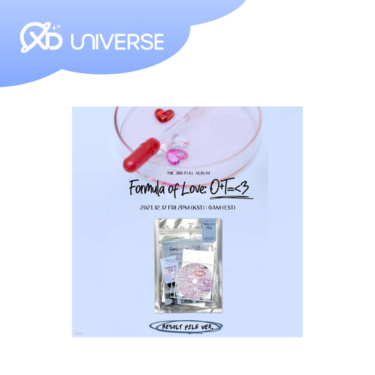 Twice - 3rd Studio - Formula of Love - Result File version