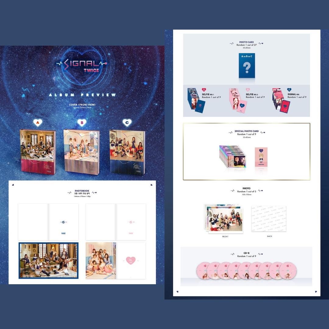 Twice - 4th Mini album - Signal