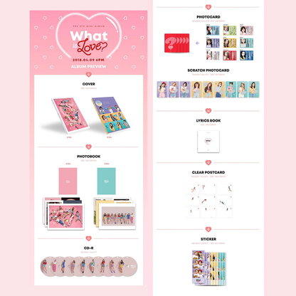 Twice - 5th Mini album - What Is Love