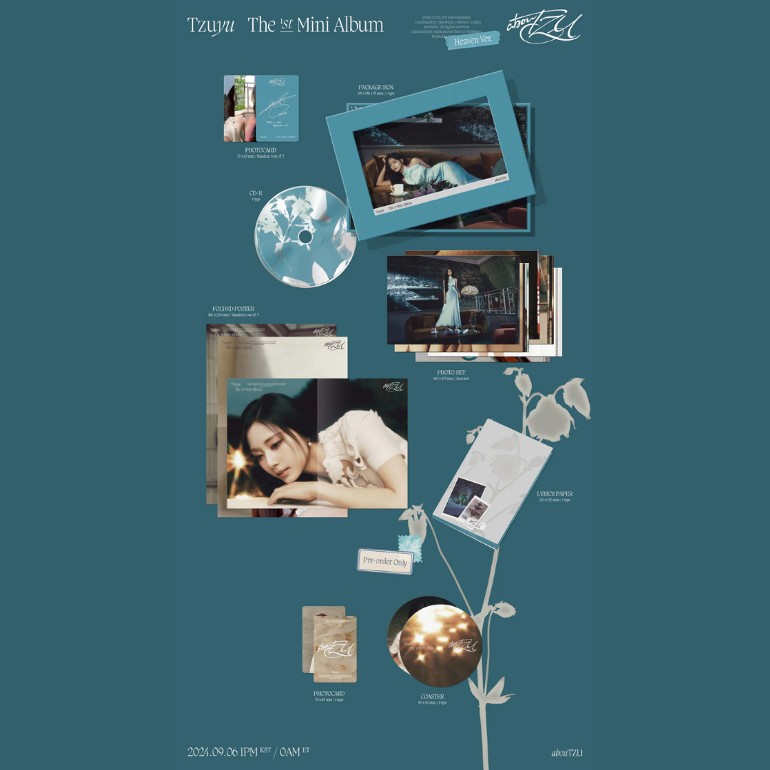Tzuyu - 1st Mini album - abouTZU - Heaven version