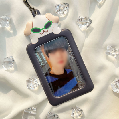 Wyvern Puppy Photocard Holder Keychain