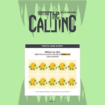 [PREORDER DEADLINE 30/10] xikers 8TH MINI ALBUM 'ROUTE ZERO : The CALLING' - Special X ver.