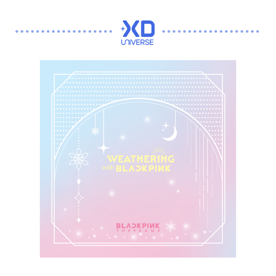 [BLACKPINK THE GAME Coupon Card Collection] WEATHERING WITH BLACKPINK