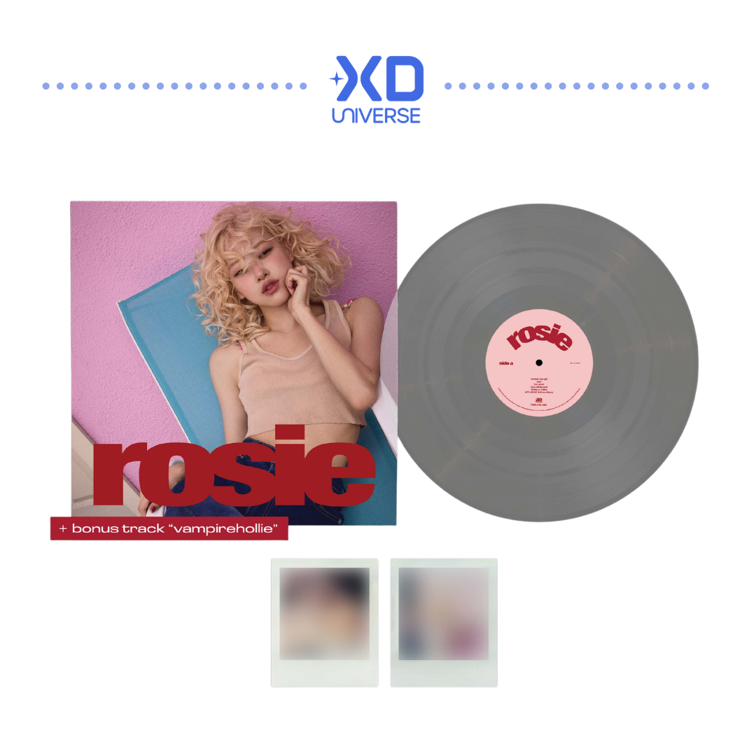 BLACKPINK ROSÉ 1st Studio Album 'rosie' Vinyl LP - Vampirehollie Edition Clear