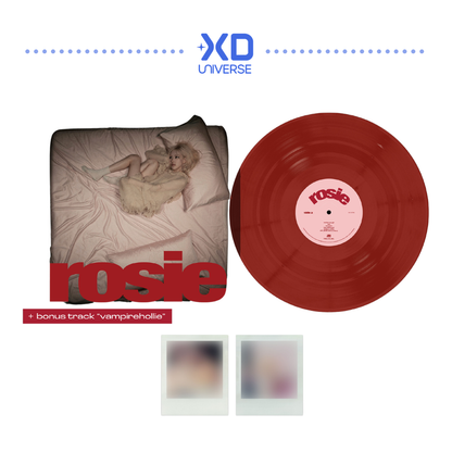 BLACKPINK ROSE 1st Studio Album [ ROSIE ] Vinyl LP - Vampirehollie Edition Red