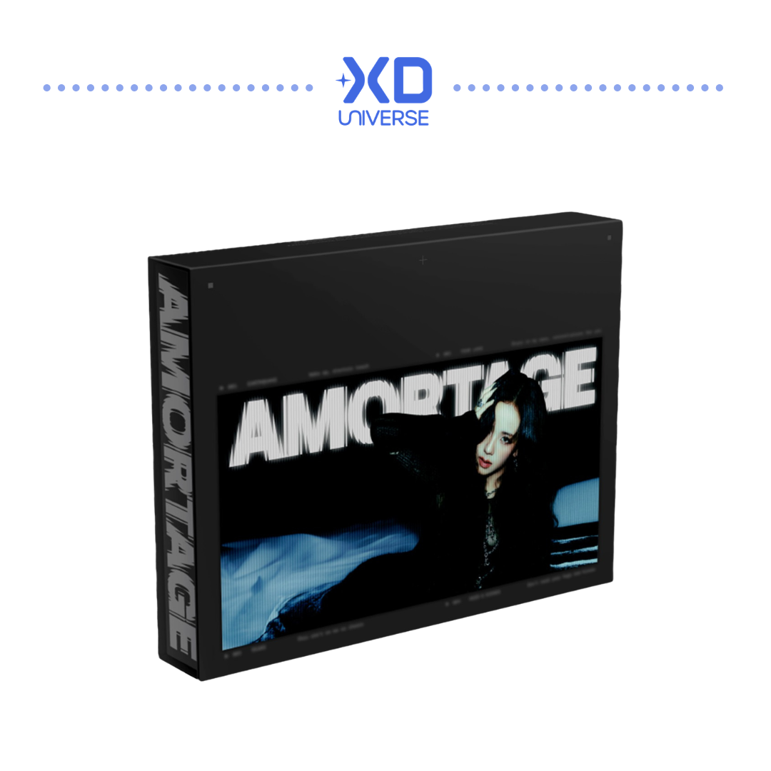 BLACKPINK Jisoo 1st Mini Album [AMORTAGE] Exclusive Edition - Black Version