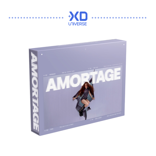 BLACKPINK Jisoo 1st Mini Album [AMORTAGE] Exclusive Edition - Purple Version