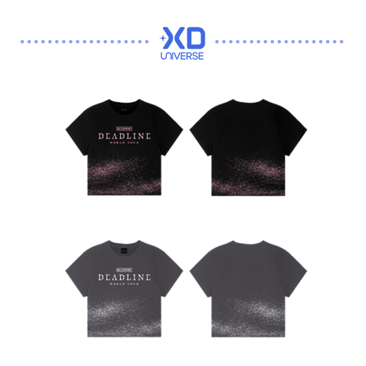 BLACKPINK - DEADLINE TOUR - LOGO CROP TEE