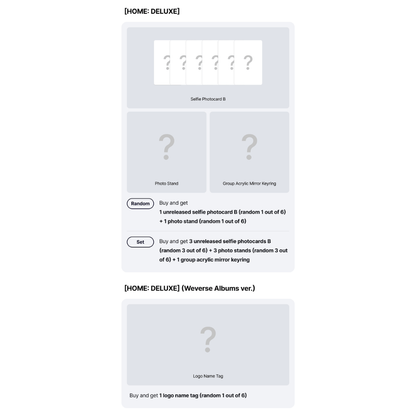 [PREORDER DEADLINE 25/9] BOYNEXTDOOR 1st Studio Album Repackage [HOME: DELUXE] - Standard ver.