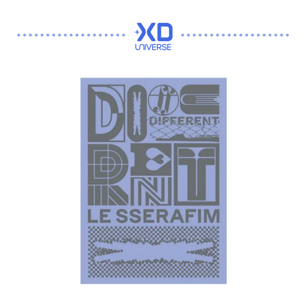 LE SSERAFIM JAPAN 4TH SINGLE ALBUM DIFFERENT - LIMITED EDITION - OFFBEAT CLOVE