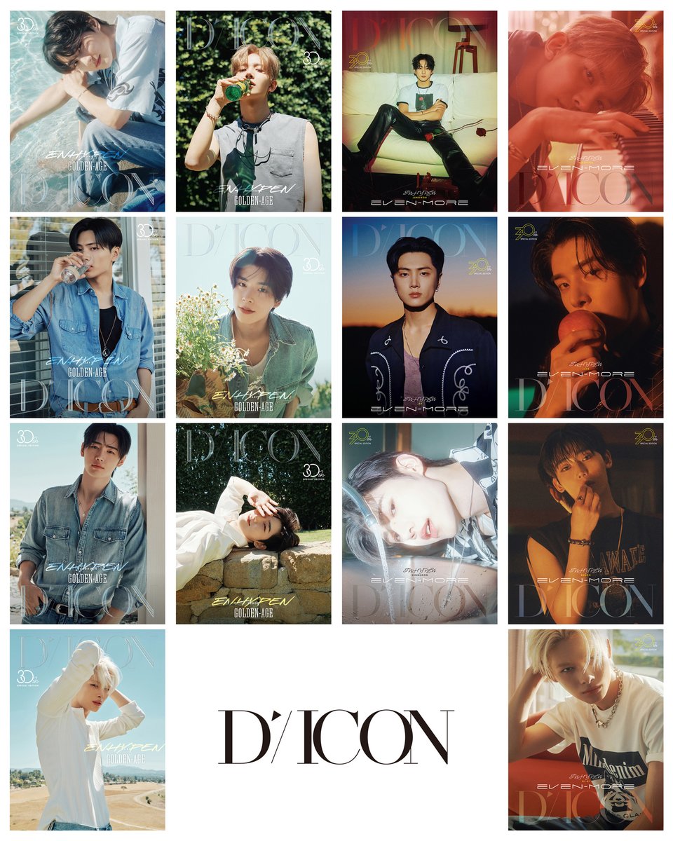 [PREORDER] ENHYPEN DICON VOLUME N°30 ENHYPEN GOLDEN AGE VER