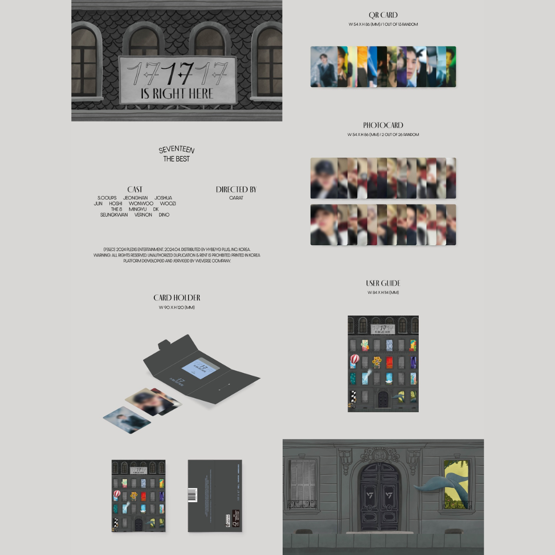SEVENTEEN - 17 RIGHT HERE - Weverse ver