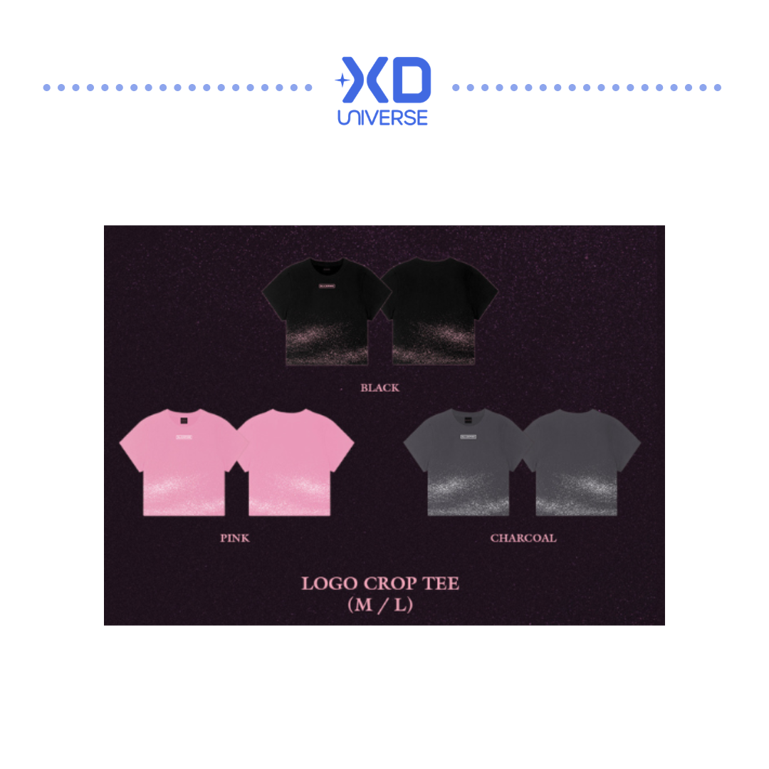 BLACKPINK - DEADLINE TOUR -BLACKPINK LOGO CROP TEE