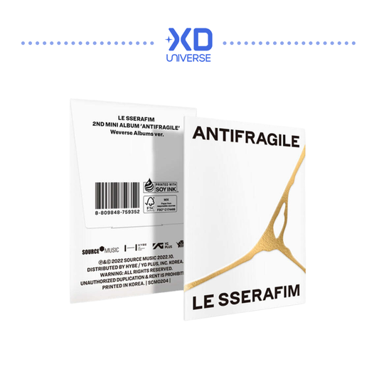 LE SSERAFIM - 2nd Mini Album [ANTIFRAGILE] (Weverse Albums Ver.)