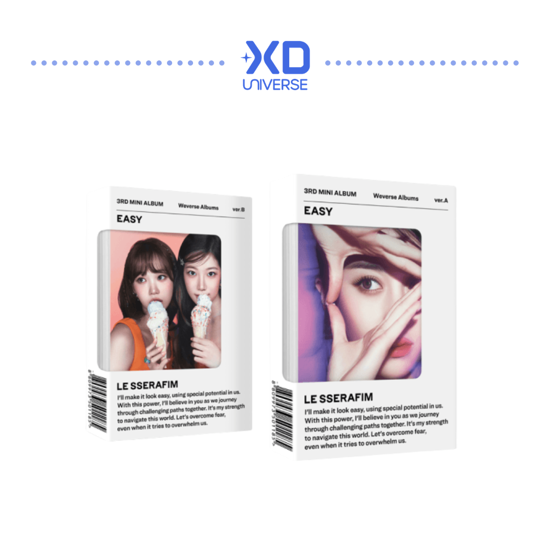 LE SSERAFIM - 3rd Mini Album [EASY] (Weverse Albums ver.)