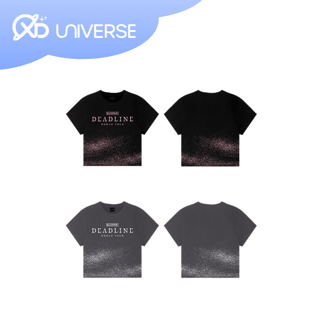 BLACKPINK - DEADLINE TOUR - LOGO CROP TEE