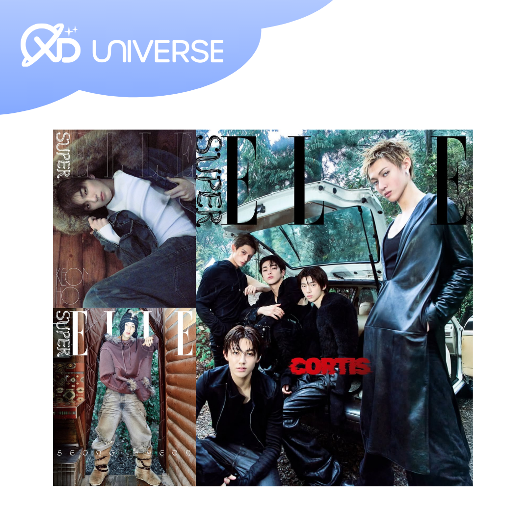 CORTIS ELLE MAGAZINE - BOOK IN BOOK NOVEMBER ISSUE