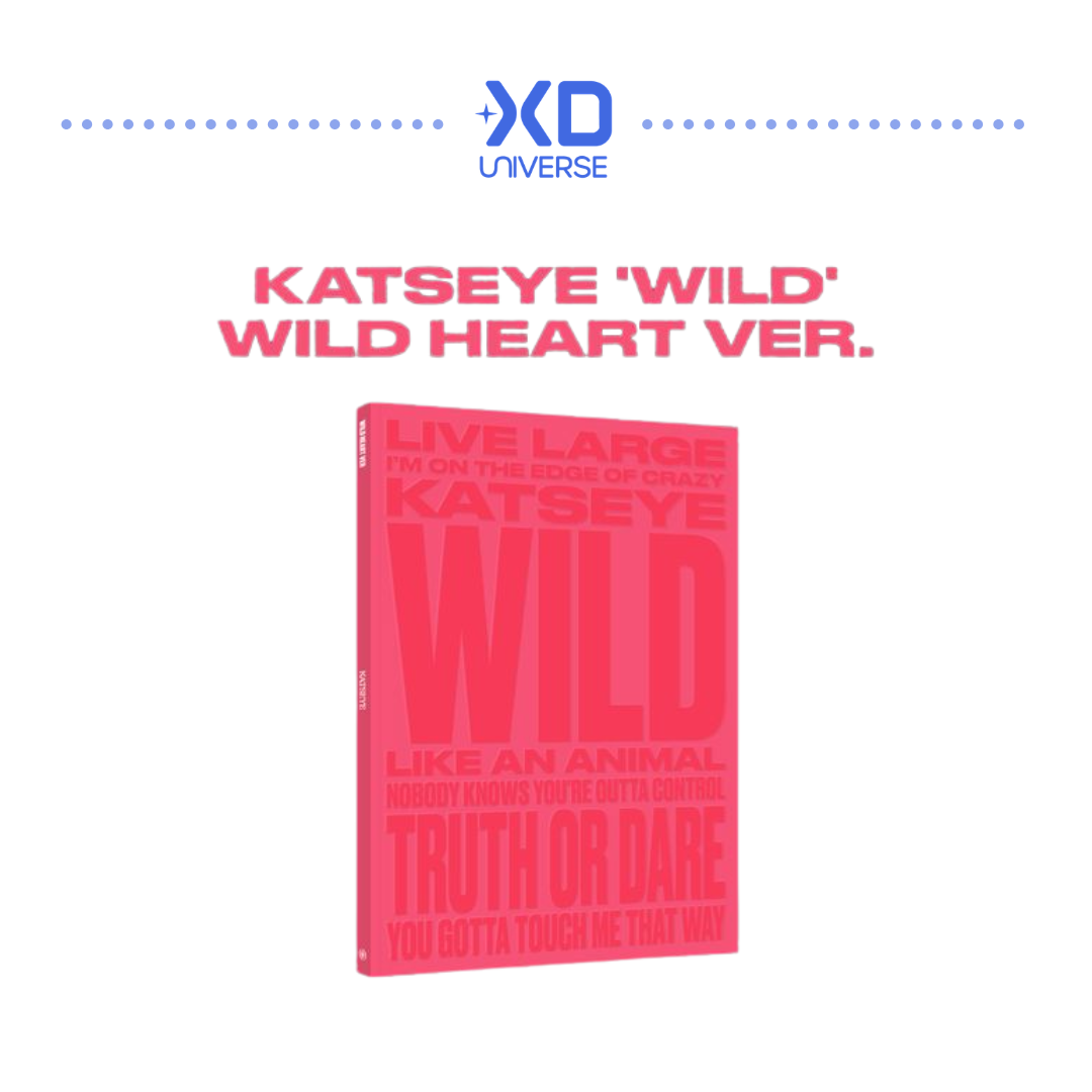 KATSEYE - 3rd EP Album [WILD] (International Retailer Exclusive) - Wild Heart Ver.