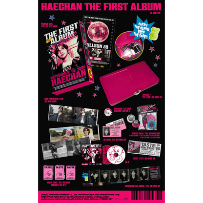 NCT HAECHAN - 1st Album - TASTE - Tin Case Ver.