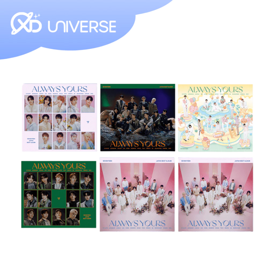 SEVENTEEN JAPAN BEST ALBUM ALWAYS YOURS