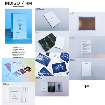 BTS - RM - INDIGO - Weverse ver