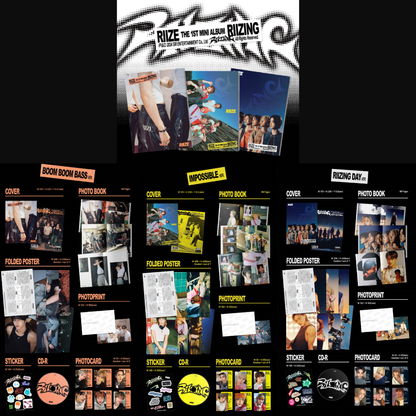 RIIZE - 1st Mini Album - RIIZING - PB ver