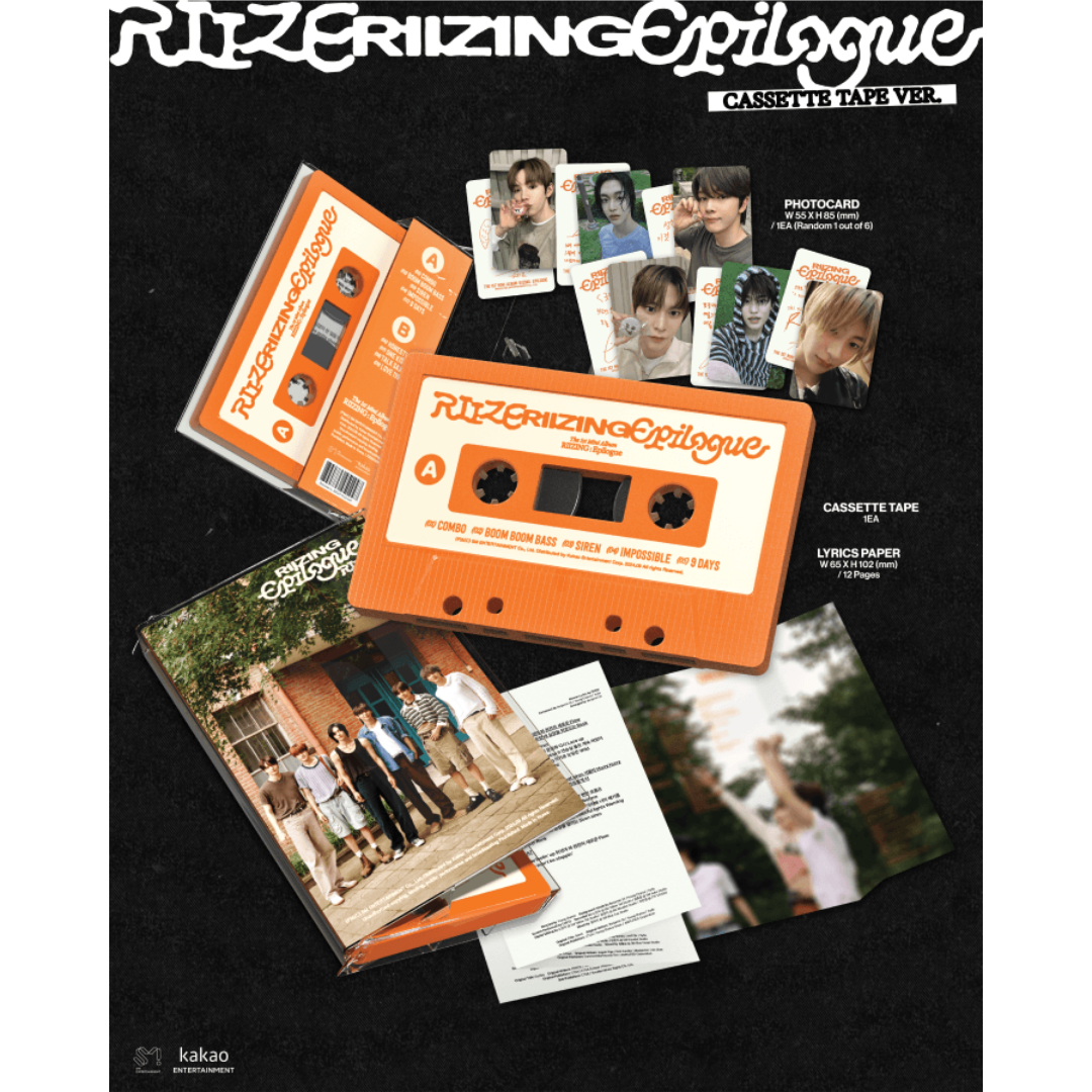 RIIZE - 1st Repackage - Riizing: Epilogue - Casette Tape ver