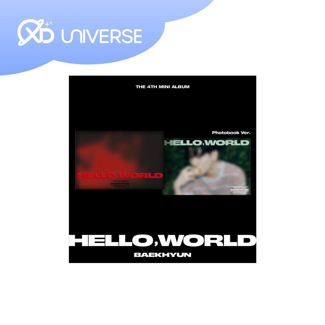 EXO BAEKHYUN - 4th Mini Album - Hello World - PB
