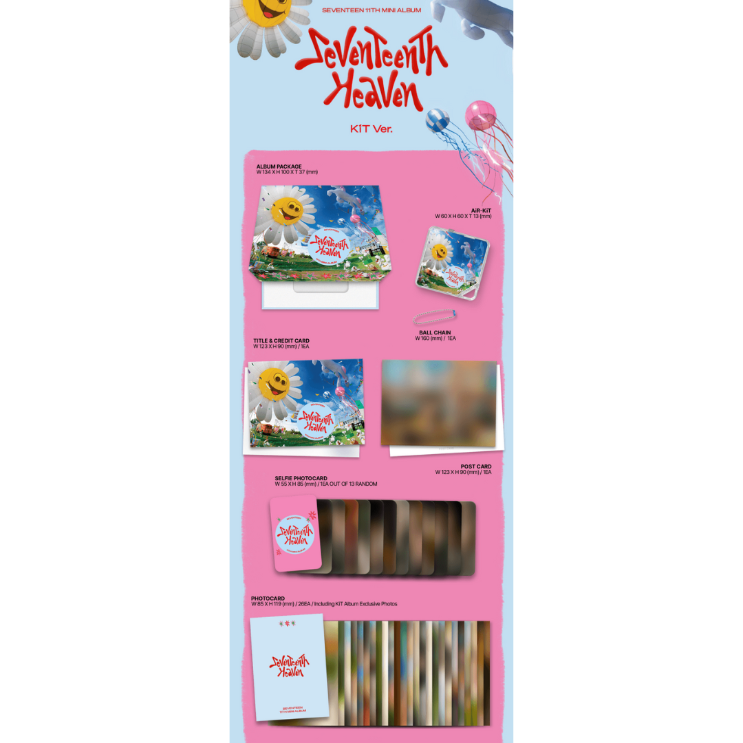 SEVENTEEN - 11th Mini Album - Seventeenth Heaven -  KiT version