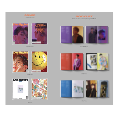 BAEKHYUN - THE 2ND MINI ALBUM - DELIGHT
