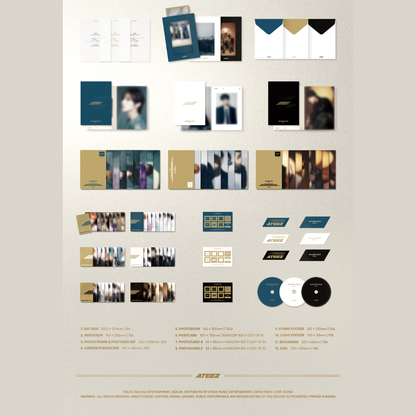 ATEEZ 10th Mini Album [GOLDEN HOUR : Part.1]