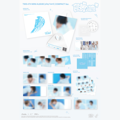 TWS 4th Mini Album - PLAY HARD (COMPACT Ver.)