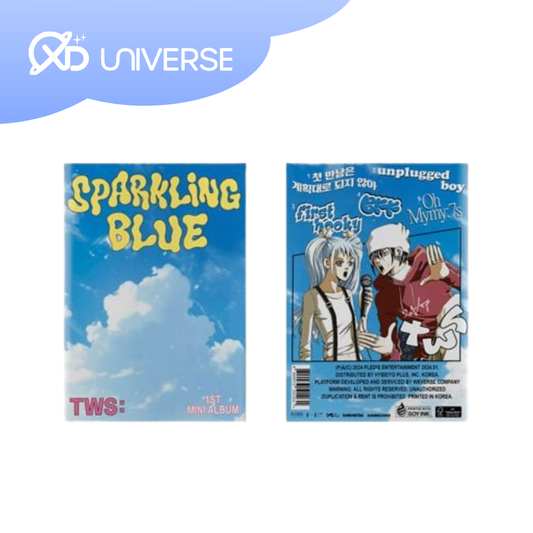 TWS 1st Mini Album [Sparkling Blue] (Weverse Albums ver.)