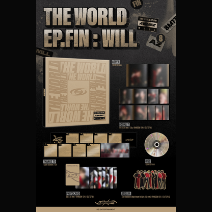 ATEEZ [THE WORLD EP.FIN : WILL] (Digipak VER.)