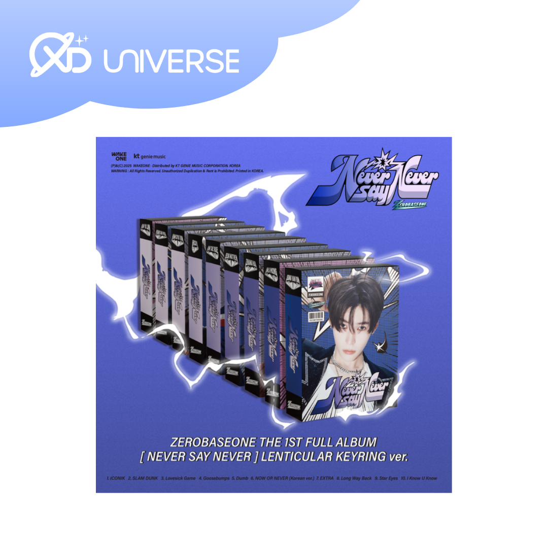 ZEROBASEONE ZB1 - THE 1ST FULL ALBUM [NEVER SAY NEVER] LENTICULAR KEYRING Ver