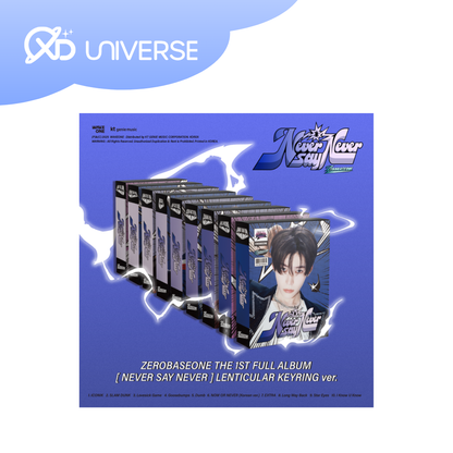 ZEROBASEONE ZB1 - THE 1ST FULL ALBUM [NEVER SAY NEVER] LENTICULAR KEYRING Ver