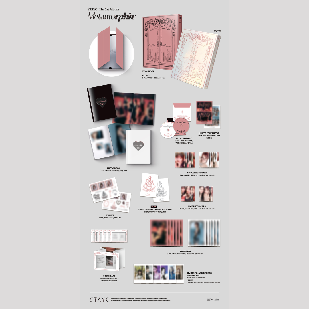 STAYC 1st Album [Metamorphic]