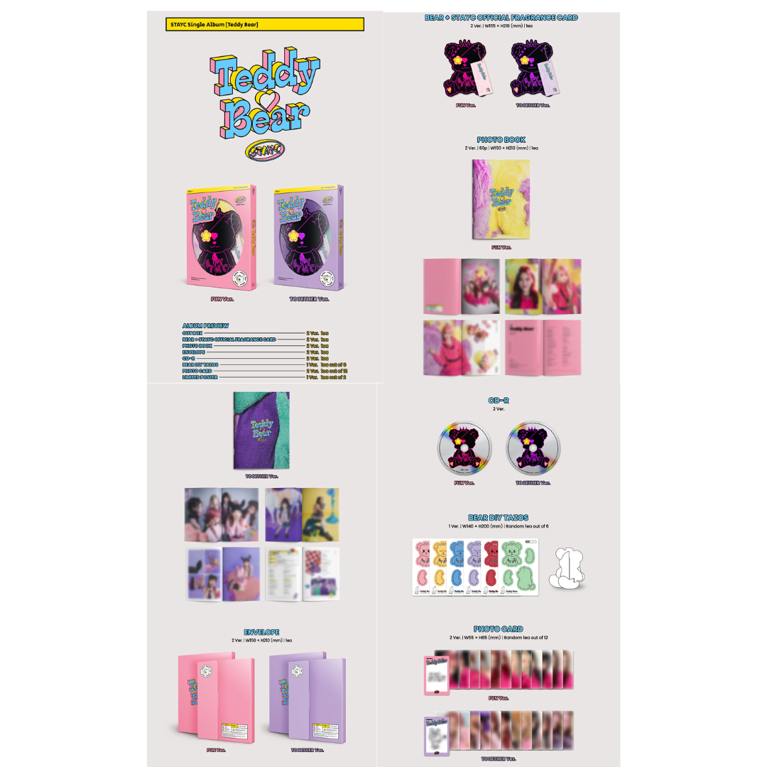 STAYC - 4th Single - [Teddy Bear]