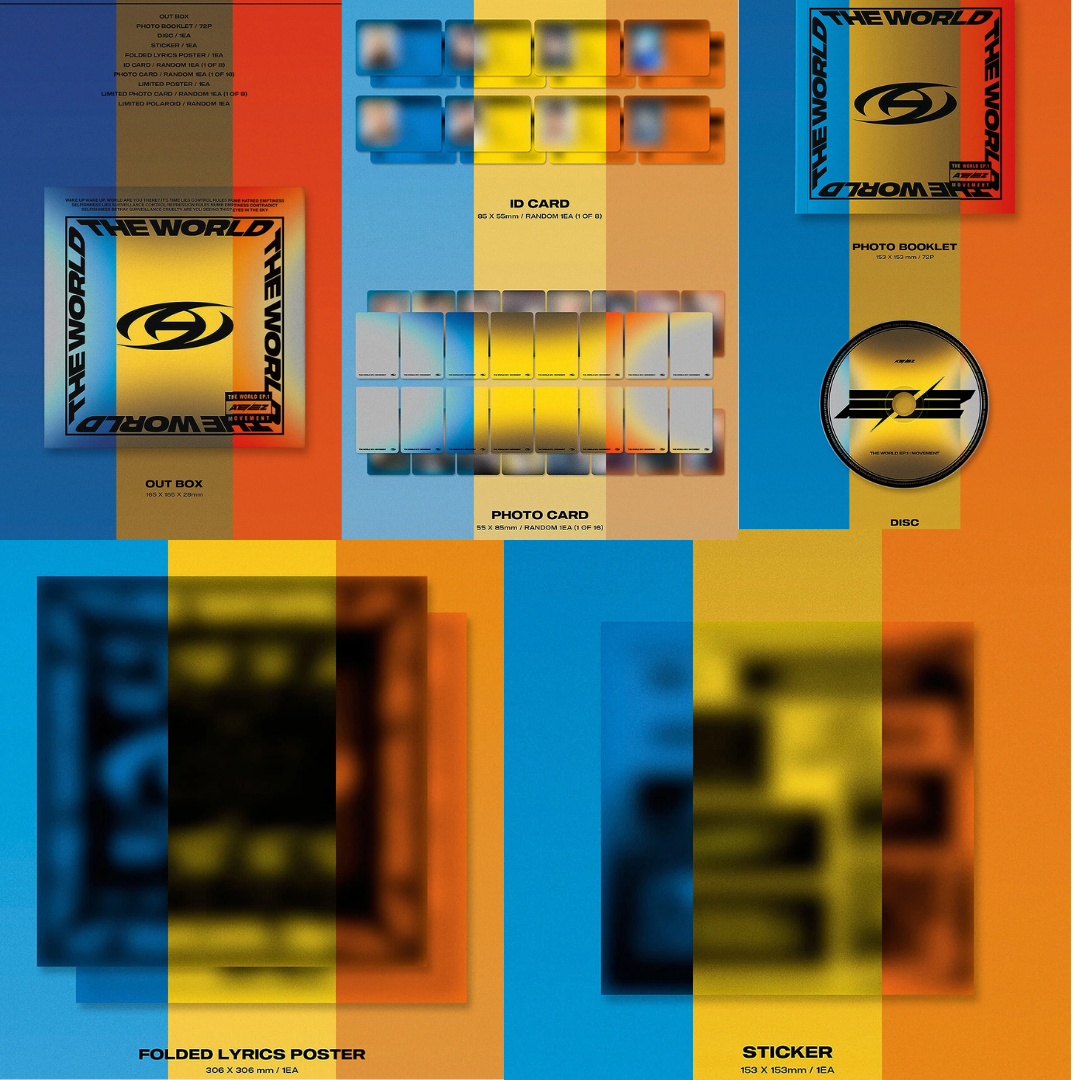 ATEEZ - THE WORLD EP.1 : MOVEMENT PHOTOBOOK [DIARY VER]