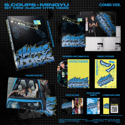 SEVENTEEN - CXM - Hype Vibes - PB - COMBI US SIGNED VER