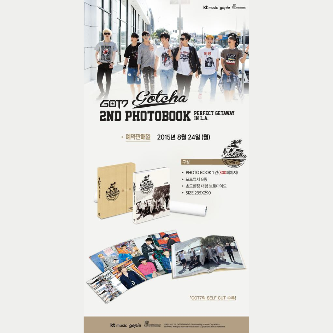 GOT7 - 'GOTCHA' - PERFECT GETAWAY IN L.A. - 2nd PHOTOBOOK