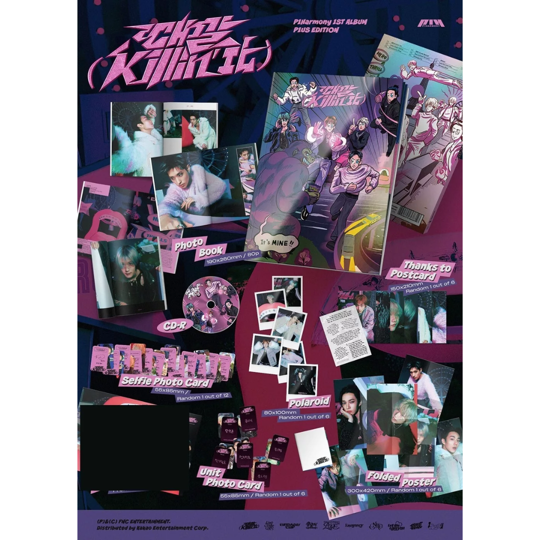 P1Harmony - 1ST ALBUM - Killin‘ It - P1us Edition VER.