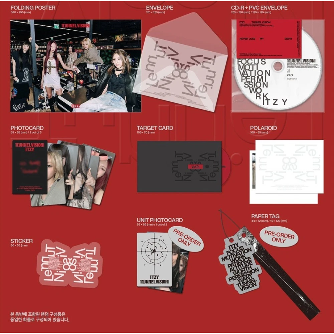 ITZY 11th Mini Album [TUNNEL VISION] - STANDARD VER